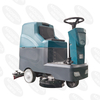 Ride-On Floor Scrubber with lead acid battery