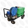 Hand Pushed Gasoline High pressure washer trailer