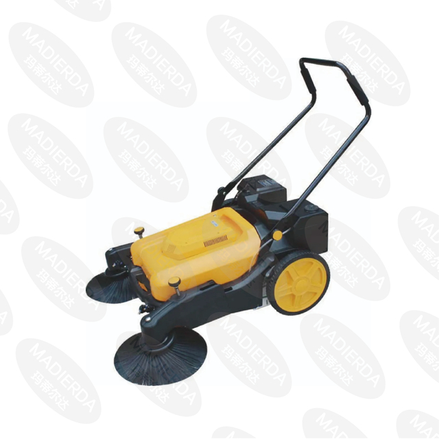 Walk Behind Electrical Sweeper with Spray