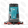 Ride-On Floor Scrubber with One/Two Brush and 75L Clean Tank