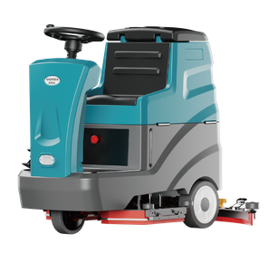 Ride-On Floor Scrubber with One/Two Brush