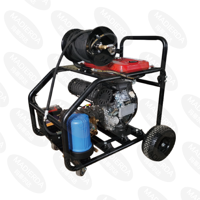 Strong Gasoline Power High Pressure Washers/Sewer& Drain Cleaner