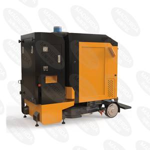 Unmanned Floor Scrubber