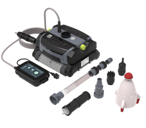 Rob&ocirc; multifuncional para limpeza de piscinas